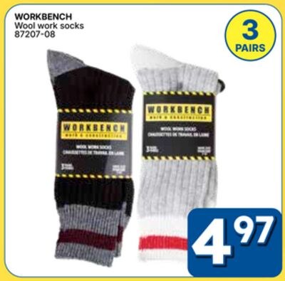 WORKBENCH Wool work socks