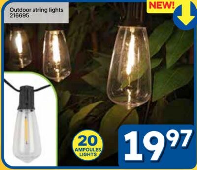 Outdoor string lights