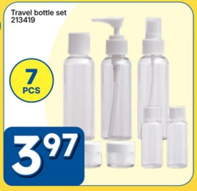 Travel bottle set