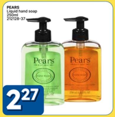 PEARS Liquid hand soap