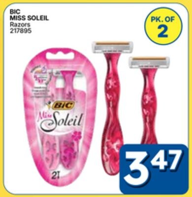 BIC MISS SOLEIL Razors