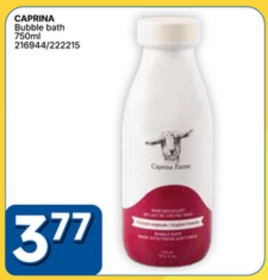 CAPRINA Bubble bath