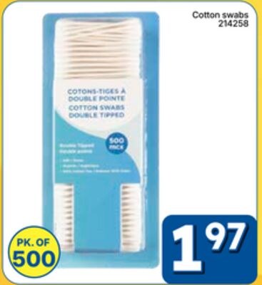 Cotton swabs