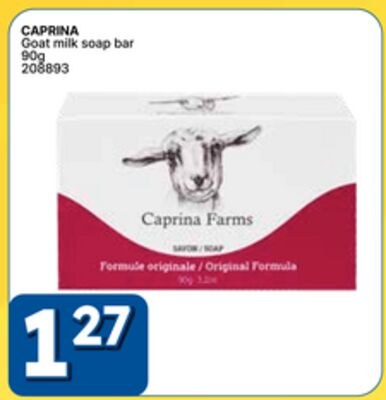 CAPRINA Goat milk soap bar