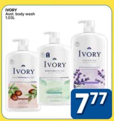 IVORY Asst. body wash