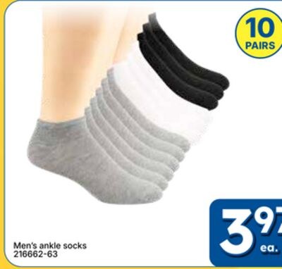 Men's ankle socks