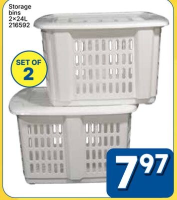 Storage bins