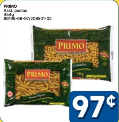 PRIMO Asst. pastas