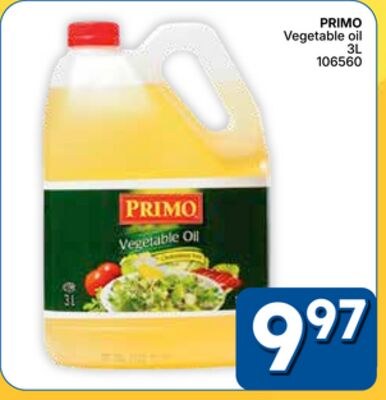 PRIMO Vegetable oil
