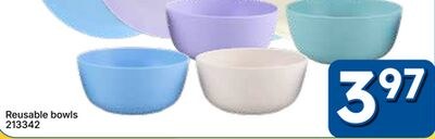 Reusable bowls