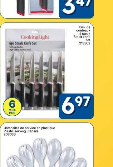 T-fal Comfort couteaux steak