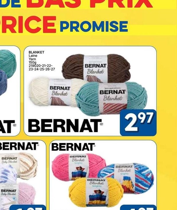 Bernat Blanket Laine