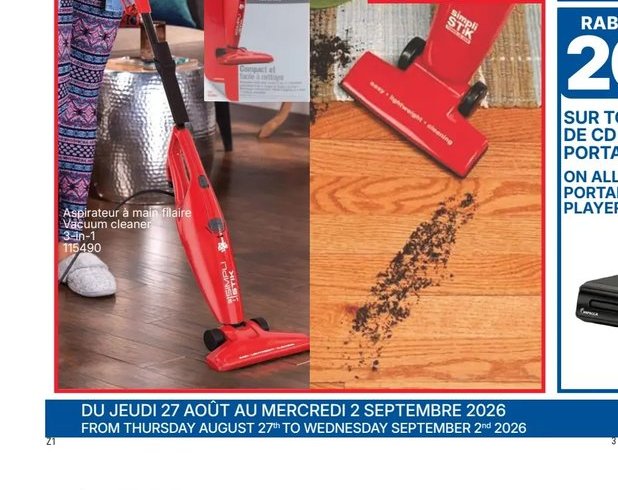 Nettoyeur vertical Dirt Devil