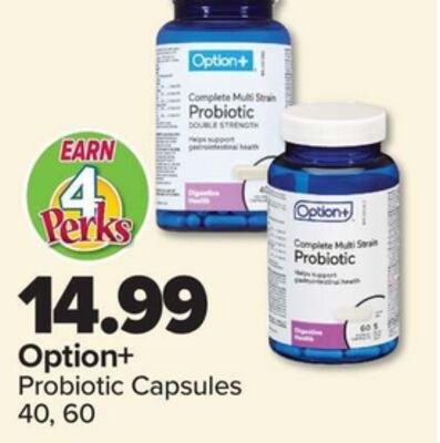 Option+ Probiotic Capsules