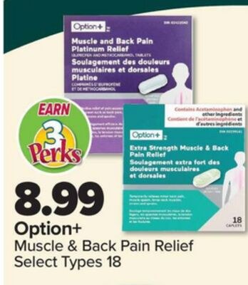 Option+ Muscle & Back Pain Relief