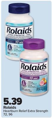 Rolaids Heartburn Relief Extra Strength