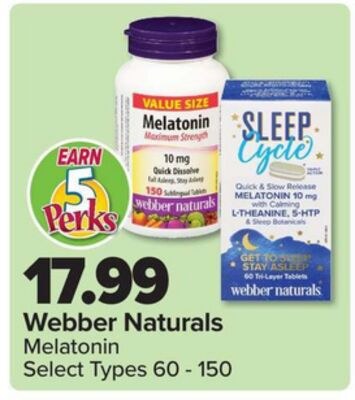 Webber Naturals Melatonin
