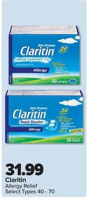 Claritin Allergy Relief