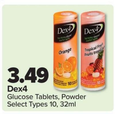 Dex4 Glucose Tablets, Powder