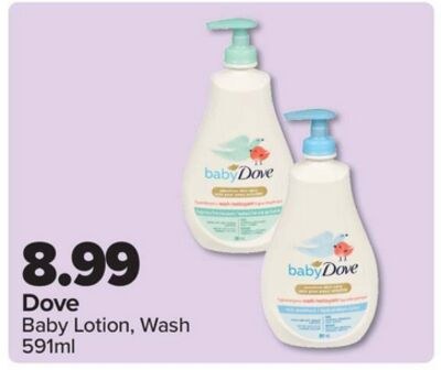 Dove Baby Lotion, Wash