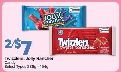 Twizzlers, Jolly Rancher Candy