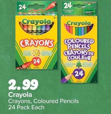 Crayola Crayons, Coloured Pencils