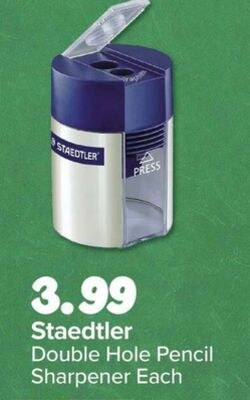 Staedtler Double Hole Pencil Sharpener