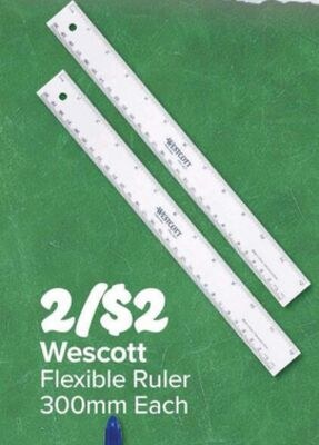 Wescott Flexible Ruler