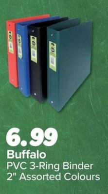 Buffalo PVC 3-Ring Binder