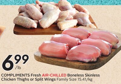 COMPLIMENTS Fresh AIR-CHILLED Boneless Skinless…