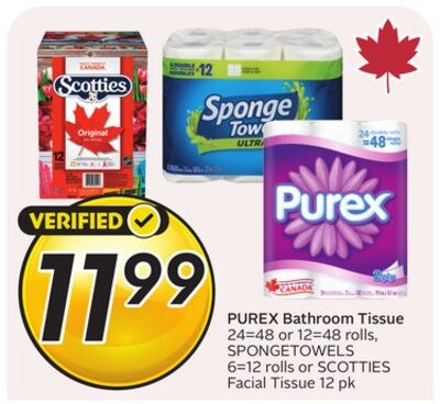 PUREX Bathroom Tissue