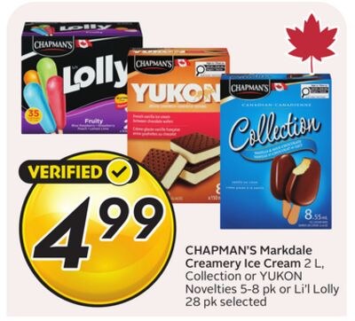 Markdale Creamery Ice Cream 2 L, Collection or …