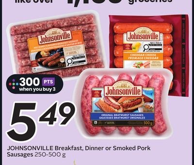 JOHNSONVILLE Breakfast, Dinner or Smoked Pork S…