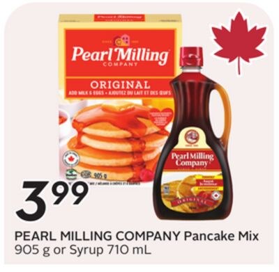 Pancake Mix 905 g or Syrup 710 mL