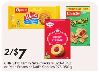 Family Size Crackers