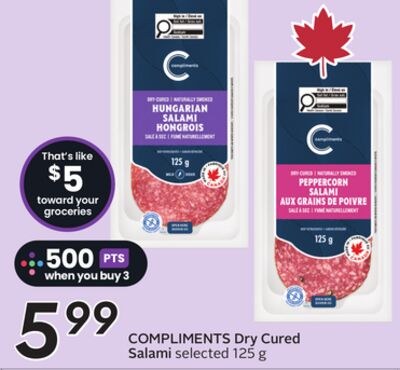 COMPLIMENTS Dry Cured Salami