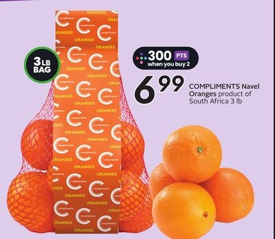COMPLIMENTS Navel Oranges