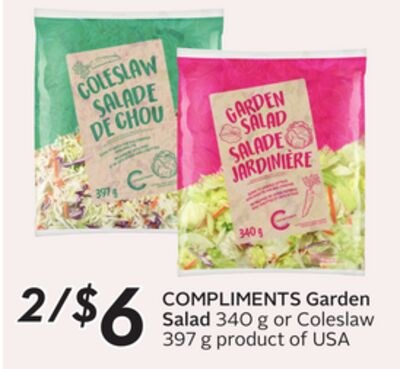 COMPLIMENTS Garden Salad