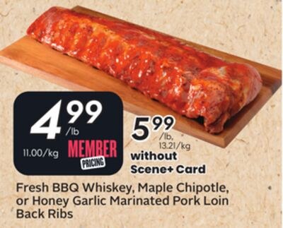 Fresh BBQ Whiskey, Maple Chipotle, or Honey Gar…