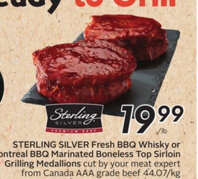 Fresh BBQ Whisky or Montreal BBQ Marinated Bone…
