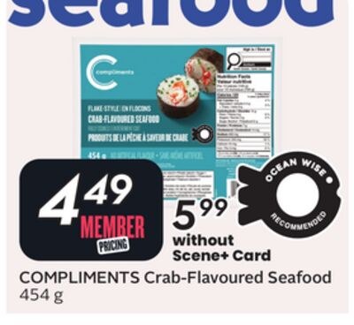 COMPLIMENTS Crab-Flavoured Seafood