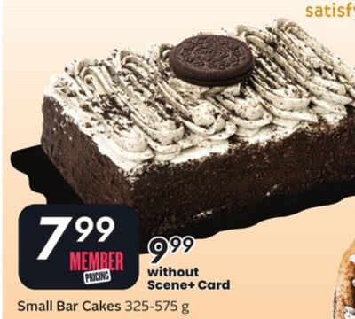 Small Bar Cakes