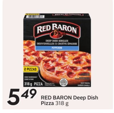 RED BARON Deep Dish Pizza