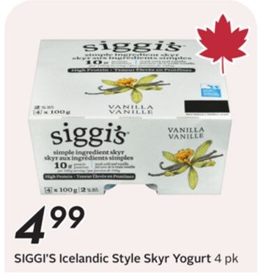 Icelandic Style Skyr Yogurt