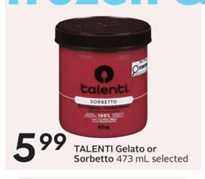 Gelato or Sorbetto