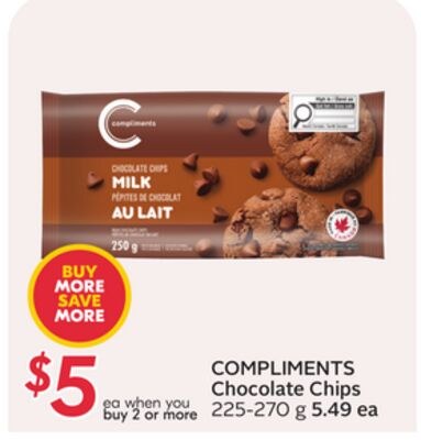 COMPLIMENTS Chocolate Chips