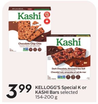 KELLOGG'S Special K or KASHI Bars selected