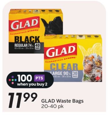 GLAD Waste Bags