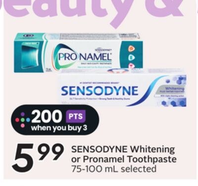 Whitening or Pronamel Toothpaste