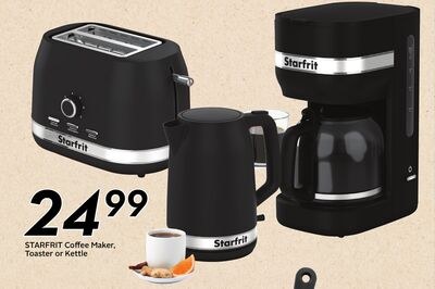 Coffee Maker, Toaster or Kettle
